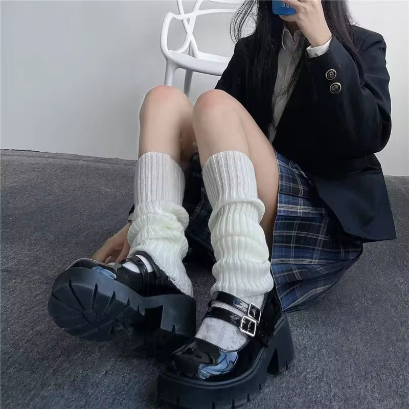Lolita Long Knitted Socks & Leg Warmers