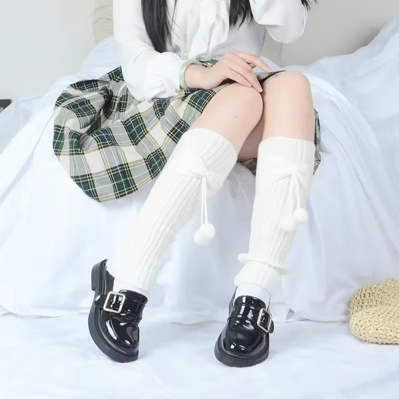 Lolita Long Knitted Socks & Leg Warmers