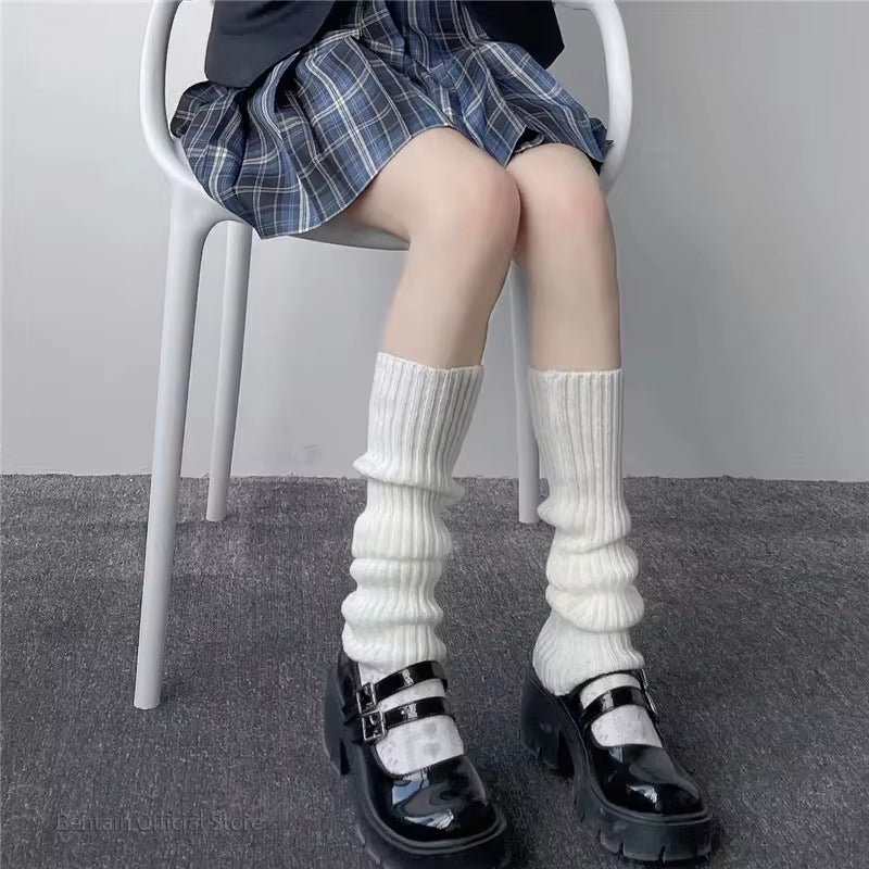 Lolita Long Knitted Socks & Leg Warmers