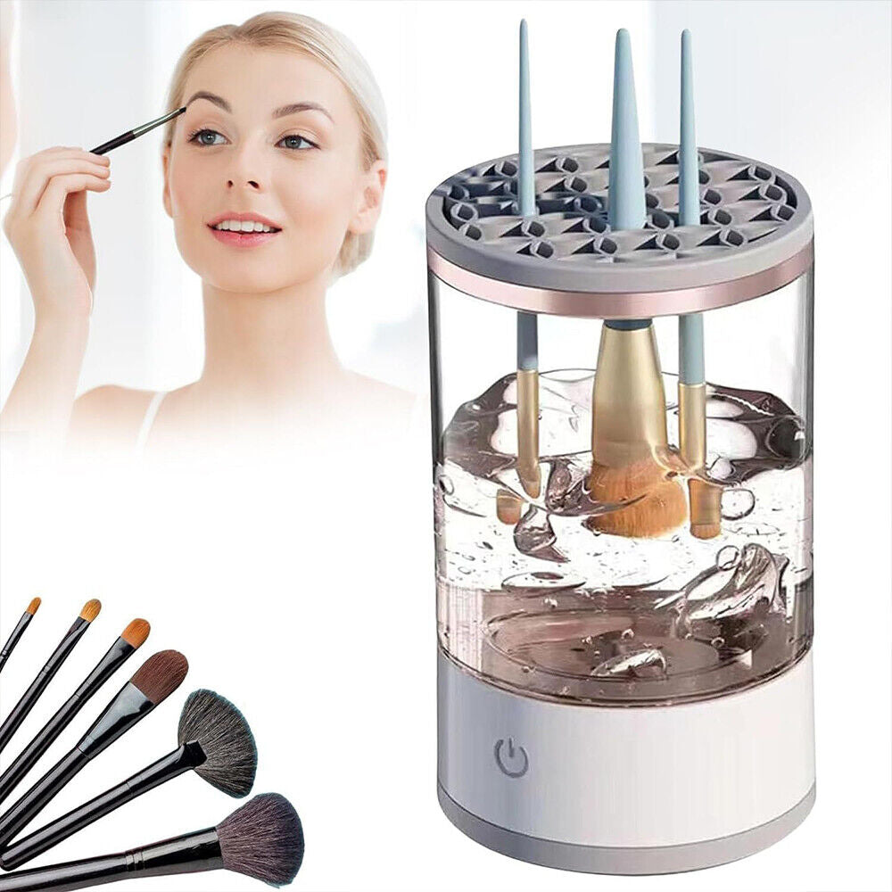 Automatic Brush Cleaner Electric Makeup Brush Cleaning 