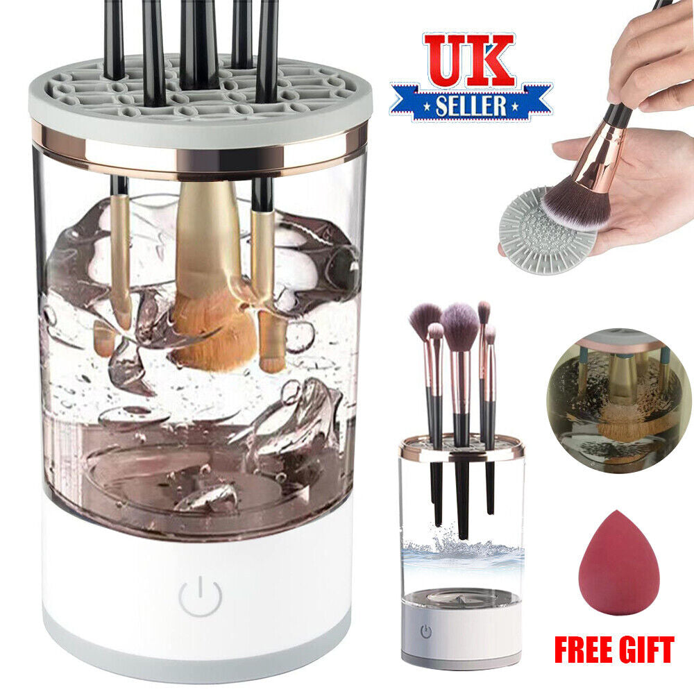 Automatic Brush Cleaner Electric Makeup Brush Cleaning 