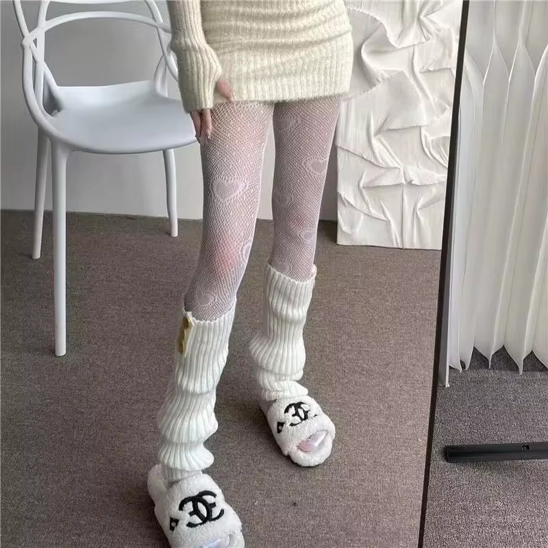 Lolita Long Knitted Socks & Leg Warmers