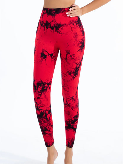 2024 Ladies' Seamless Tie-Dye Yoga Leggings