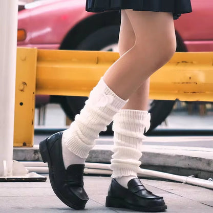 Lolita Long Knitted Socks & Leg Warmers