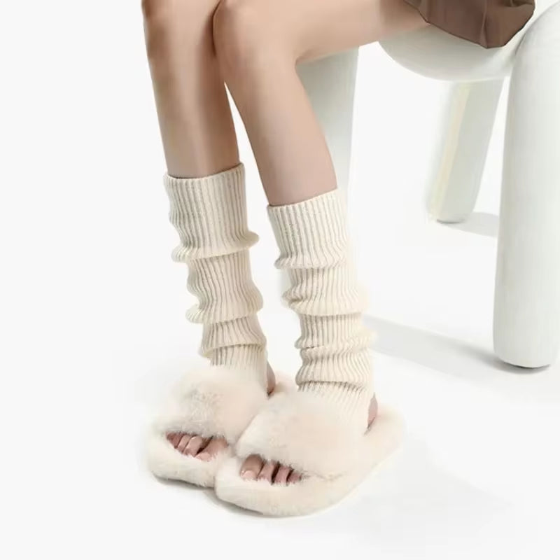 Lolita Long Knitted Socks & Leg Warmers